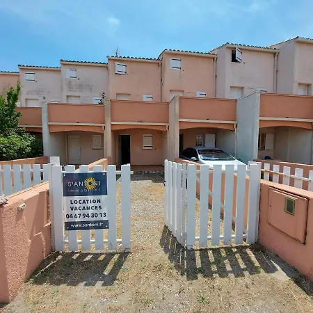 Rdc, Proche Et Commerces, Terrasse, Wifi Gratuit, Park 1 Voiture, 4 Couchages - Fr-1-423-230 * Le Grau-d'Agde